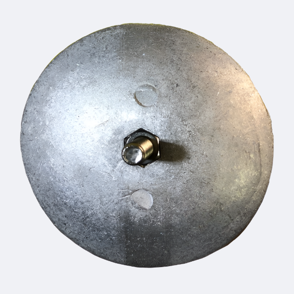 R3 Rudder & Trim Tab Aluminum Anode 3-3/4 Inch Diameter