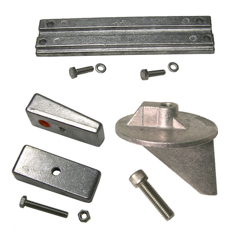 Aluminum Anode Kit For Mercury 75, 80, 90, 100 and 115 HP Outboards.