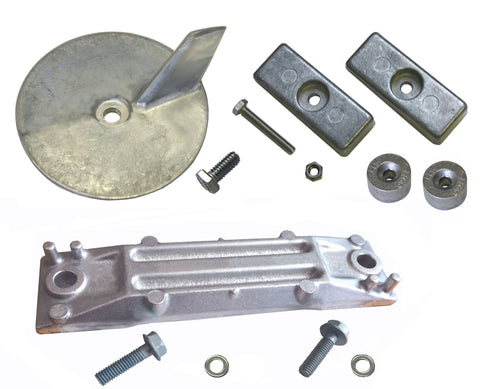 Zinc Anode Kit For Honda 40-50 HP Replaces 8m6008008, 06411-ZV5-000,41107-ZV5-000