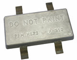 Weld On Strap Anode Replaces AHS-10 Weld-on Aluminum Anode