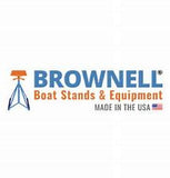 Brownell Sail Boat Stand SB2 Painted Base with Flat Top 48"-65"