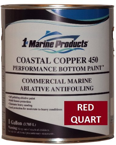 Coastal Copper 450 Bottom Paint - Red Quart