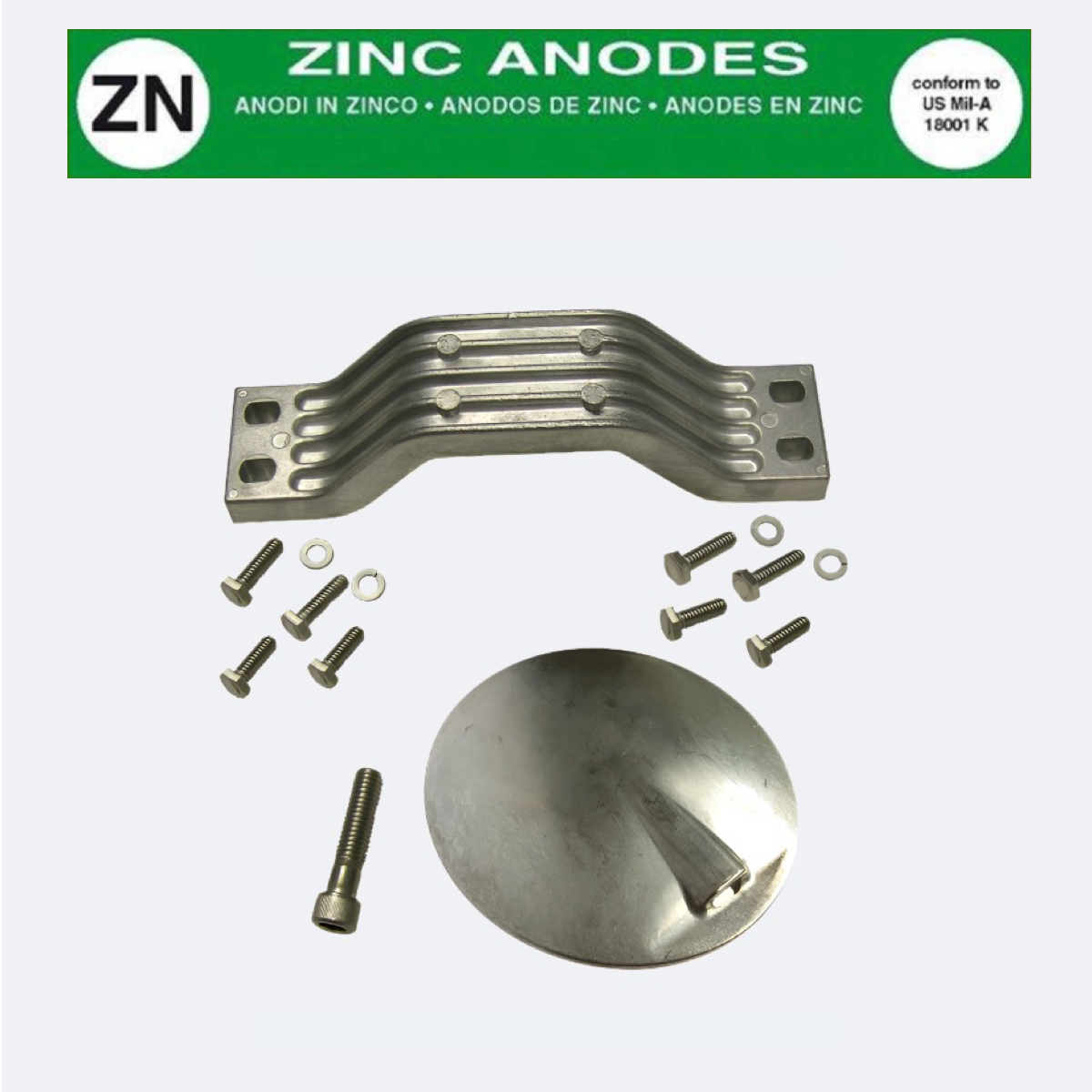 Zincs for Boats Zinc Anode Kits