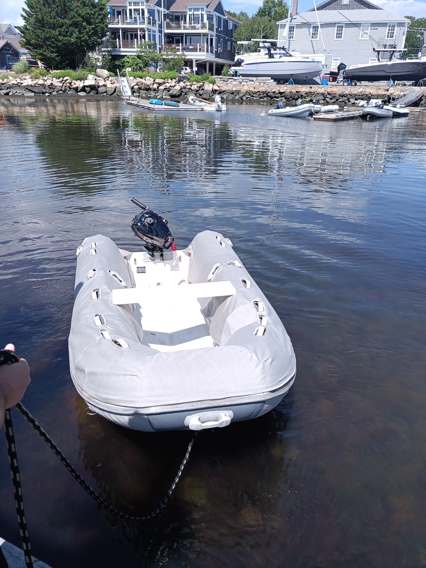 West Marine RIB-310 Dinghy Chaps RIB Cover for RIB 310 PVC Single Floor