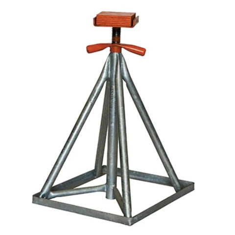 Brownell KS28GF 3′ Stackable Keel Stand – Hot Dip Galvanized – Flat Top