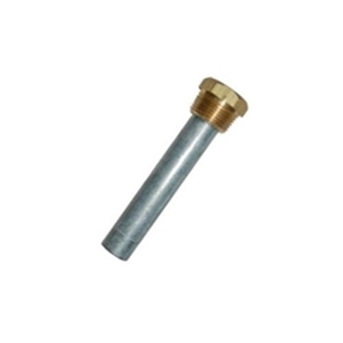 E-2B Engine Zinc Anode With Brass Cap - 1/2 NPT x 3"