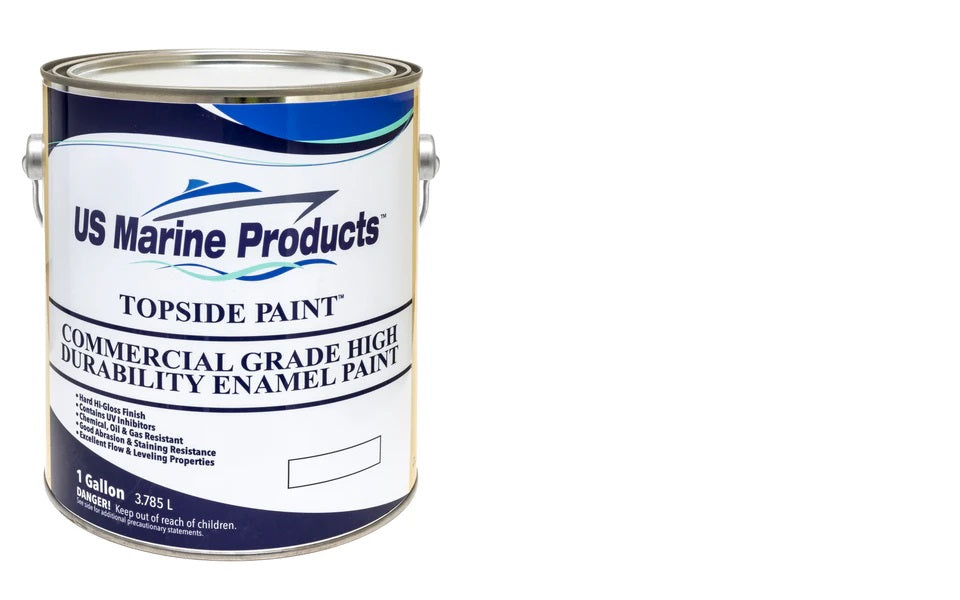 Topside Paint Flat Black Gallon