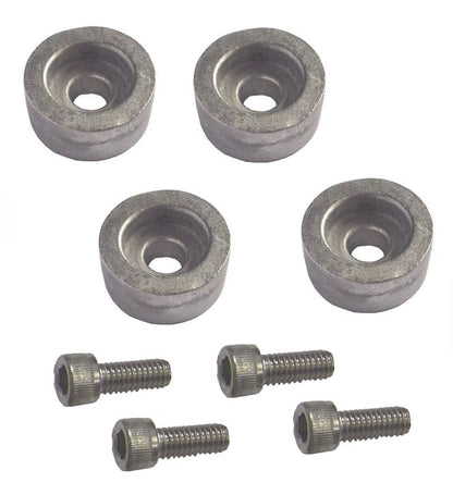 Suzuki 90 - 100 - 115 - 140 HP Zinc Anode Kit Includes Hardware