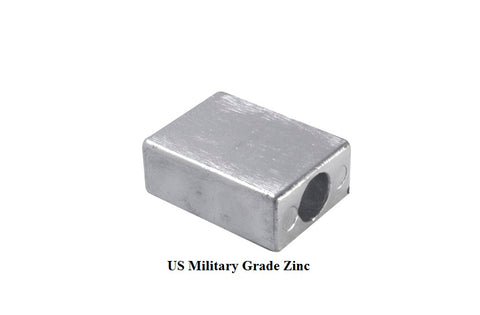 Zinc For Johnson / Evinrude Transom Bracket Zinc Anode Replaces 398331
