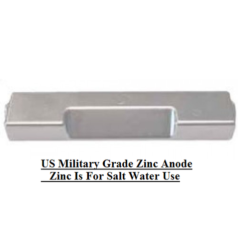 Zinc For Johnson / Evinrude Power Trim Zinc Anode Replaces 5007089