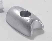 Zinc For SM71180 Side-Power Bow Thruster Zinc Anode Military Grade Zinc Anode