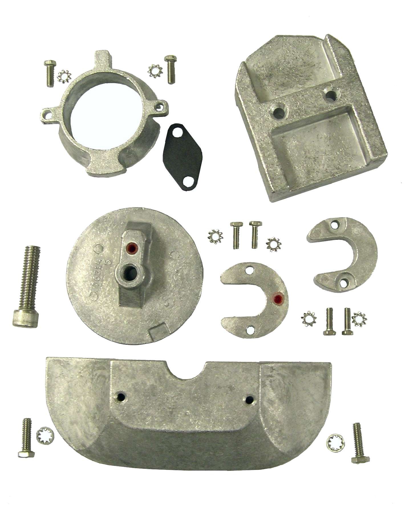 Magnesium Anode Kit For Mercruiser Alpha 1 Gen 2 Includes Hardware