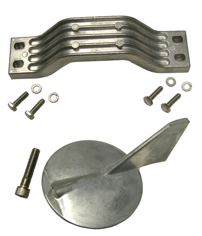 Zinc Anode Kit For Yamaha 150 - 200 Hp Right Hand Regular Rotation Includes Hardware