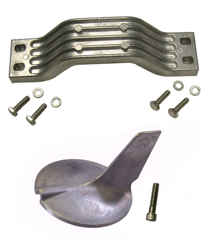 Zinc Anode Kit For YAMAHA 200-300hp HIGH PERFORMANCE 2 Stroke And HPDI Outboard Motors. Includes Hardware.