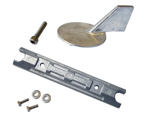 Zinc Anode Kit For Yamaha 60 - 90 HP Includes Hardware