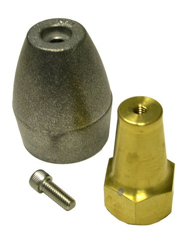Fresh Water Mercruiser Bravo 1, 2, And 3 Propeller Nut And Anode For Fresh Water Use