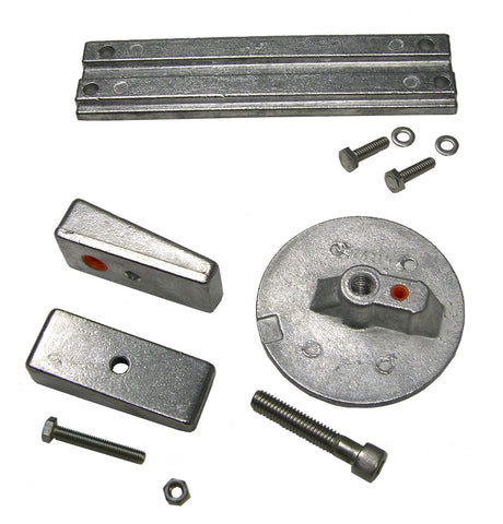 Fresh Water Anode Kit For Mercury Verado 4 Cylinder Outboard Motors Includes Hardware