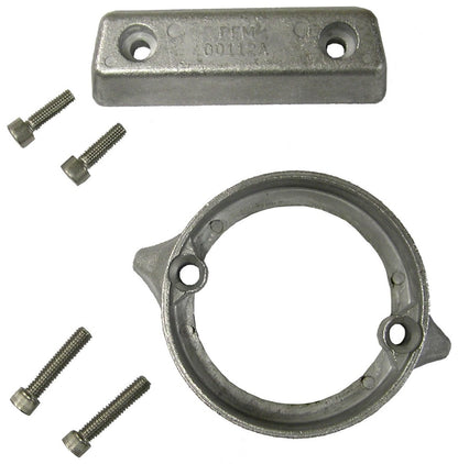 Zinc Anode Kit For Volvo Penta 290 DP Dual Propeller Full Zinc Kit With Hardware Replaces Volvo Penta 875821, 852835