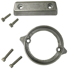 Zinc Anode Kit For Volvo Penta 290 DP Dual Propeller Full Zinc Kit With Hardware Replaces Volvo Penta 875821, 852835