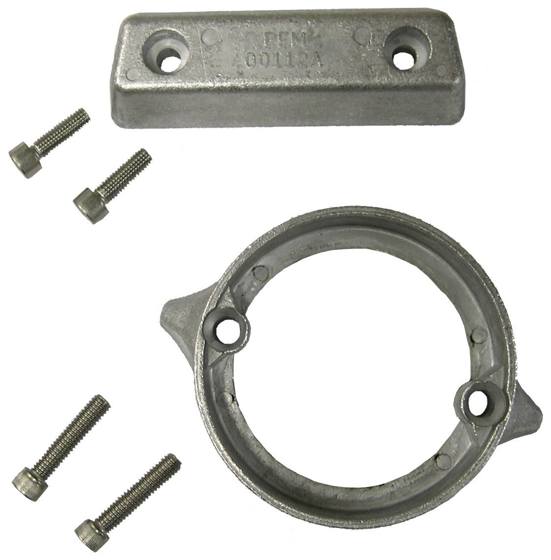 Volvo 290 DP Duo Prop Aluminum Anode Kit Includes Hardware