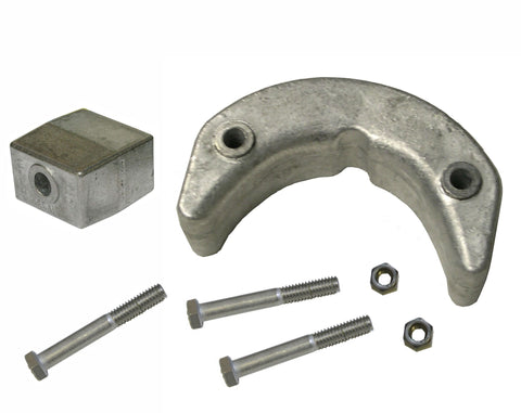 Zinc Anode Kit For OMC Johnson Evninrude 50 - 75 HP Outboard Motor Includes Hardware