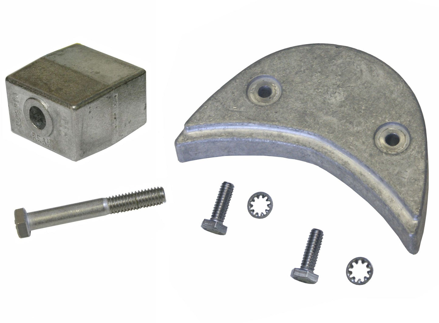 Johnson Evinrude V4 And V6 Aluminum Anode Kit Includes Hardware