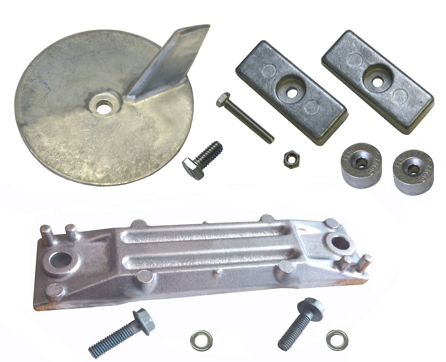 Zinc Anode Kit For Honda 40-50 HP Replaces 8m6008008, 06411-ZV5-000,41107-ZV5-000