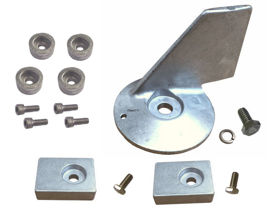 Suzuki 40 - 50 HP Zinc Anode Kit Includes Hardware