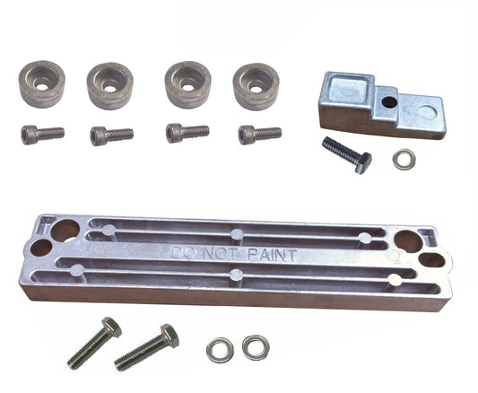 Suzuki Aluminum Anode Kit Fits 90 -100 - 115 -140HP Includes Hardware