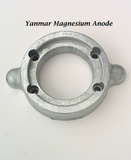 Yanmar Saildrive Collar Magnesium Anode SD 20, 30, 40, 50, SD60 196420-02652 For Freshwater Use