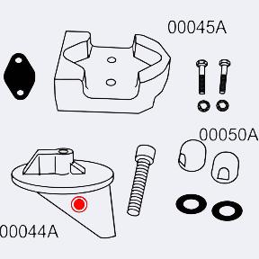 Mercruiser Alpha 1 Gen 1 & MR Magnesium Anode Kit For Freshwater Use