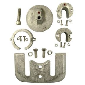 Zinc Anode Kit For Mercruiser Bravo 1 Includes Hardware Replaces 97-888758Q02