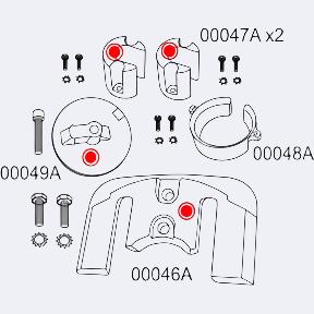 Mercruiser Bravo 1 Aluminum Anode Kit