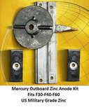 Zinc Anode Kit For Mercury F30 F40 F60