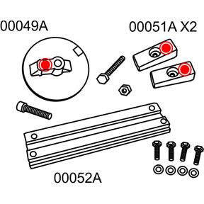 Mercury Optimax Aluminum Anode Kit Includes Hardware