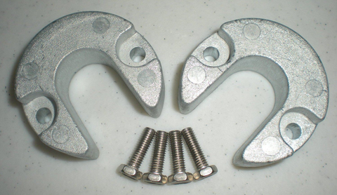 Martyr Mercury Alpha 1 Gen II Zinc Anode Kit - Complete Corrosion Protection For Sterndrives