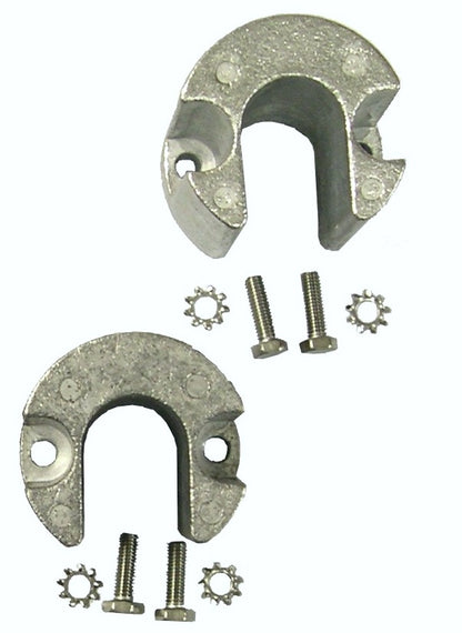 Mercruiser Bravo 1, 2, and 3 Trim Ram Aluminum Anode Kit Set Of 2