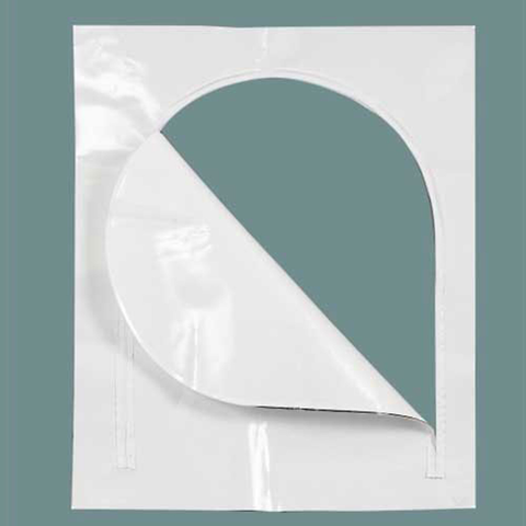Dr. Shrink 36" X 72" Clear Zipper Access Door – Heavy-Duty Cover Entry Door For Boats, Pools & More
