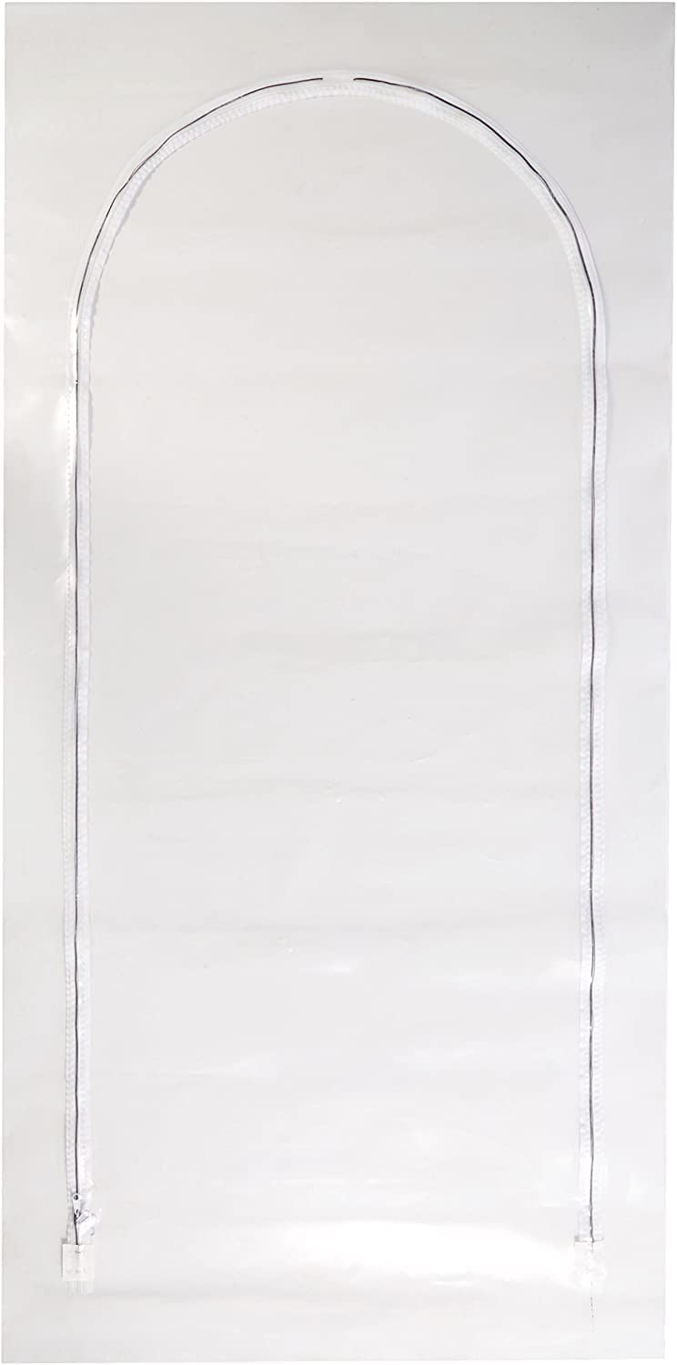 36 x 72 White Shrink Wrap Zipper Access Door