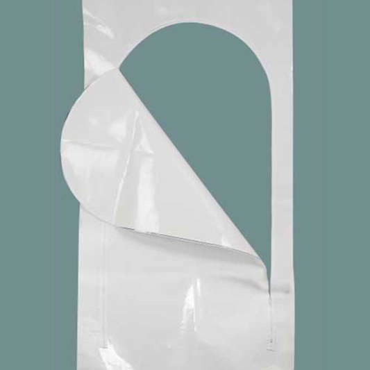 36 x 72 White Shrink Wrap Zipper Access Door CASE OF 6