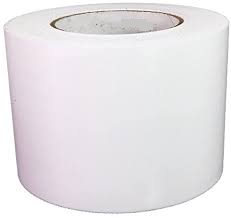 4 Inch White Shrink Wrap Tape 4 " X 180 Feet Replaces DS-704W