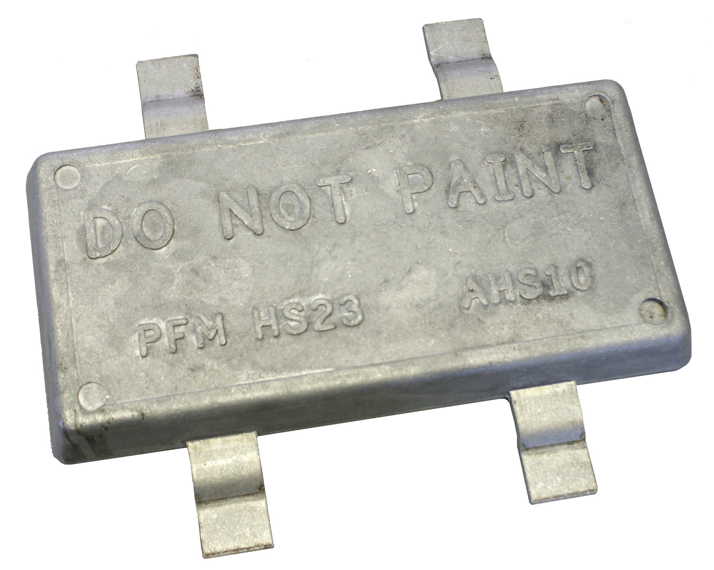 Weld On Strap Anode Replaces AHS-10 Weld-on Aluminum Anode