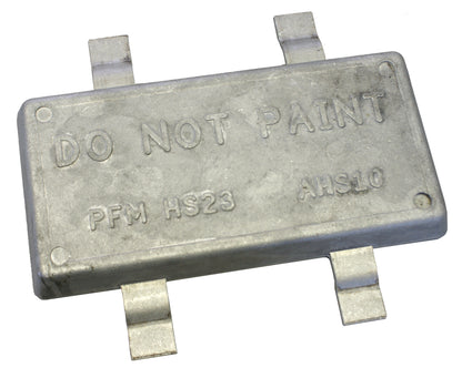 Weld On Strap Anode Replaces AHS-10 Weld-on Aluminum Anode