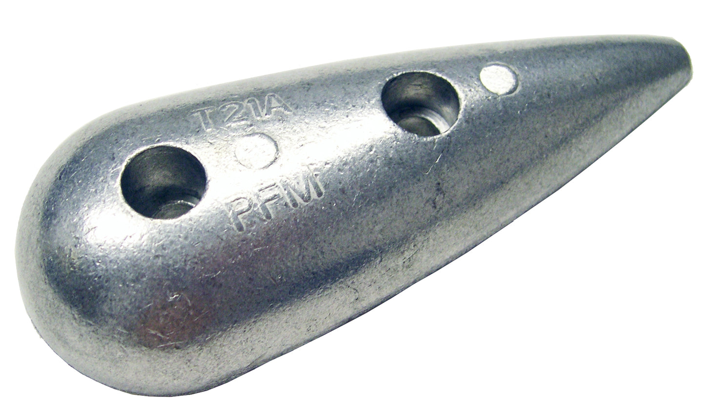 T-21 Large Teardrop Zinc Anode