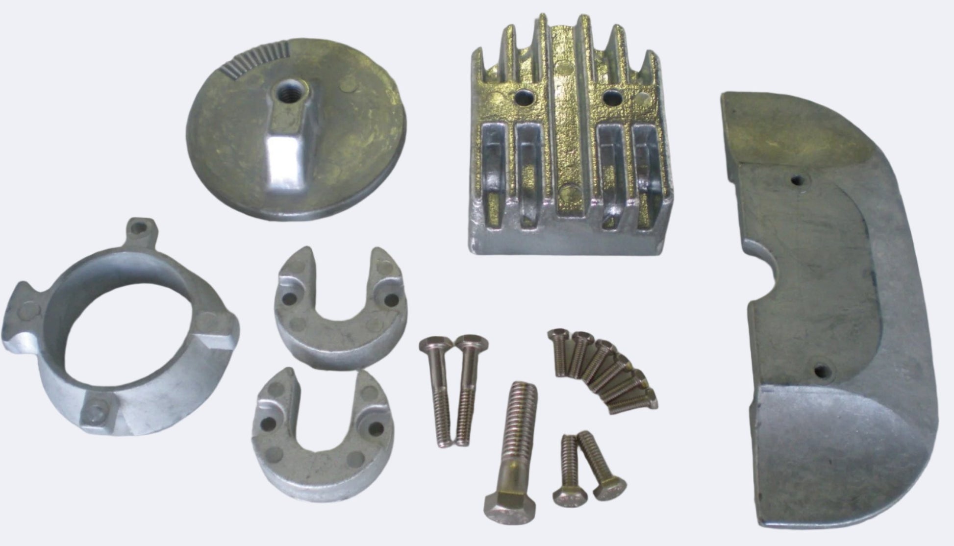 Set Anodi Alluminio Per MerCruiser Alpha One Gen 2 - Per Acque Salate E Salmastre - Foto 8