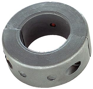 C11 - 2 1/4 Inch Shaft Collar Donut Zinc Anode