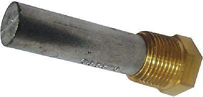 TEC-E4 PENCIL ZINC W/ BRASS CAP 3-3/8 x 3/4 DIA Zinc 3/4 Inch NPT Threaded Head