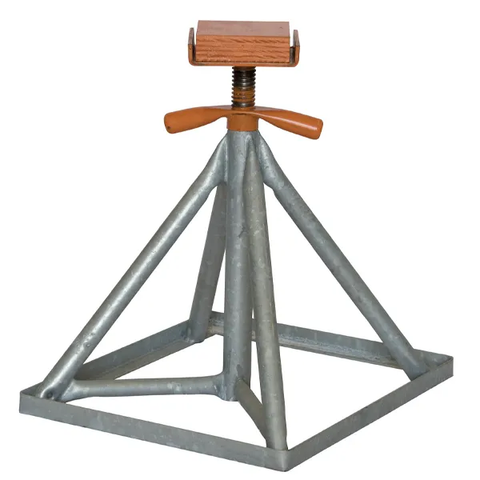 KS1G Brownell Keel Stand Galvanized Base Flat Top 20"-32"