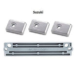 Suzuki 150 to 350 Hp Zinc Anode Kit Includes Hardware